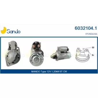 Démarreur SANDO OEM 3610038090