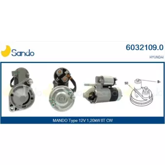 Démarreur SANDO OEM 3610037210