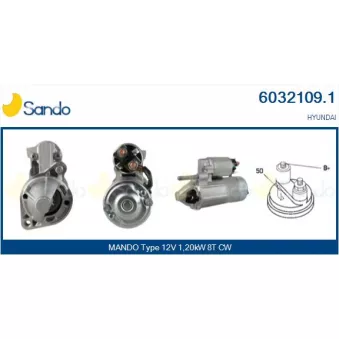 Démarreur SANDO OEM 3610037210