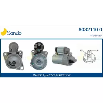 Démarreur SANDO OEM MB35918400A