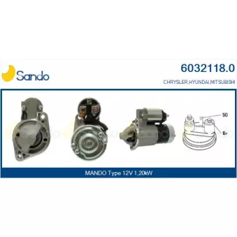 Démarreur SANDO OEM 3610038050