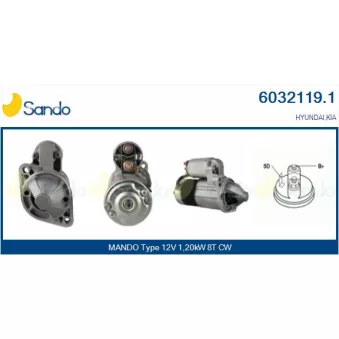 Démarreur SANDO OEM 3610023065