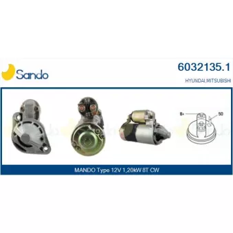 Démarreur SANDO OEM M1T73283AM