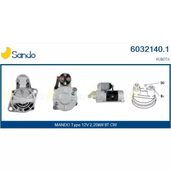 SANDO 6032140.1 - Démarreur
