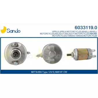 Démarreur SANDO 6033119.0