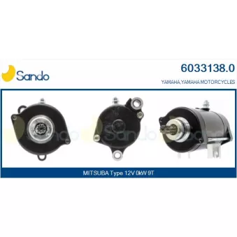 Démarreur SANDO 6033138.0