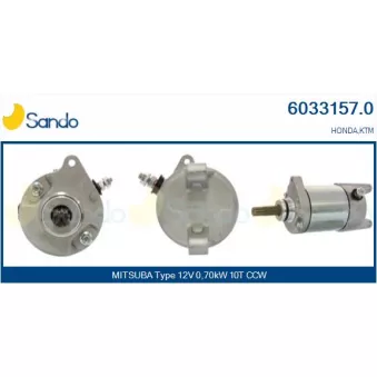 Démarreur SANDO 6033157.0