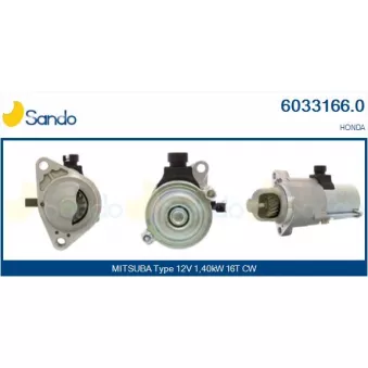 Démarreur SANDO 6033166.0