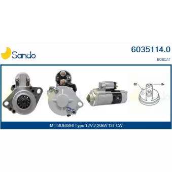 Démarreur SANDO OEM M2T63371
