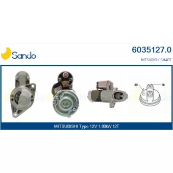 Démarreur SANDO 6035127.0