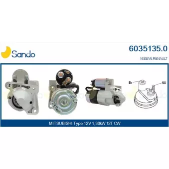 SANDO 6035135.0 - Démarreur