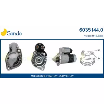 Démarreur SANDO OEM M0T20671