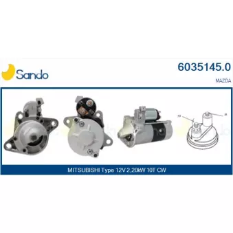 Démarreur SANDO OEM M2T87471