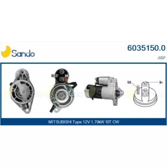 Démarreur SANDO OEM M1T74287