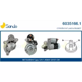 Démarreur SANDO OEM M1T80381