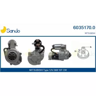 Démarreur SANDO OEM M2T56071