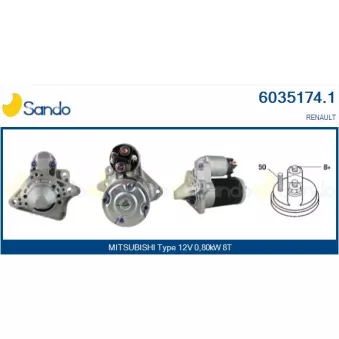 Démarreur SANDO OEM M0T45371ZT