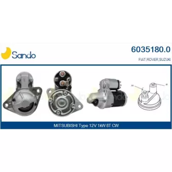 Démarreur SANDO OEM M2T46781
