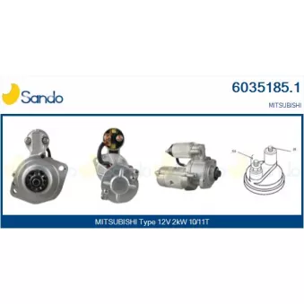 Démarreur SANDO OEM M002T54172