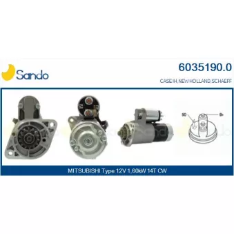 Démarreur SANDO OEM M001T68382AM