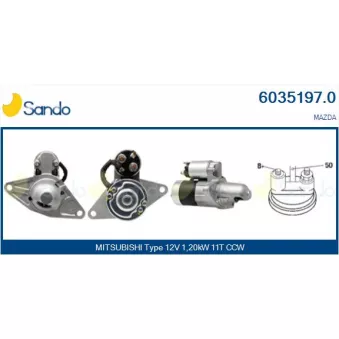 SANDO 6035197.0 - Démarreur