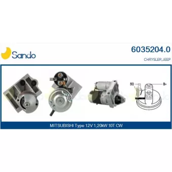 Démarreur SANDO OEM M001T79481