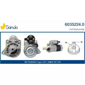 Démarreur SANDO 6035224.0