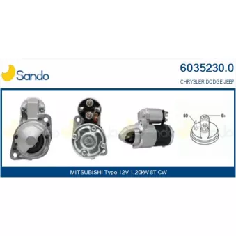 Démarreur SANDO OEM M0T32071