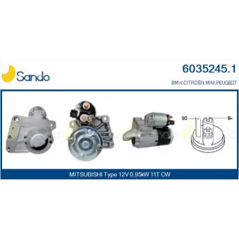 Démarreur SANDO OEM V75500178004