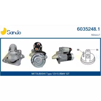 Démarreur SANDO OEM 8200413215