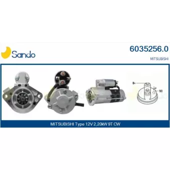 Démarreur SANDO OEM M8T75971AM