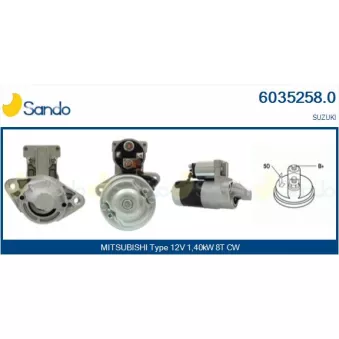 Démarreur SANDO OEM M1T86081ZC
