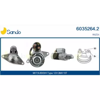 Démarreur SANDO OEM M1T30471AM