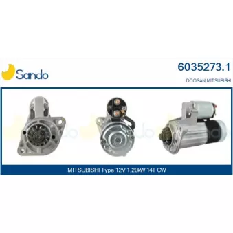 Démarreur SANDO OEM MD072585