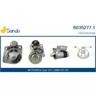 Démarreur SANDO OEM 4727314aa