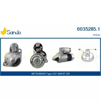 Démarreur SANDO OEM M2T42881