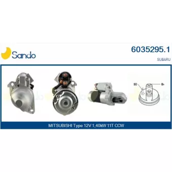 Démarreur SANDO 6035295.1