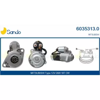 Démarreur SANDO 6035313.0