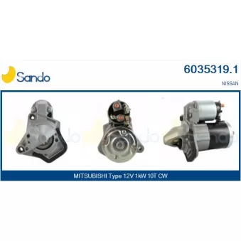 Démarreur SANDO OEM M0TD0971