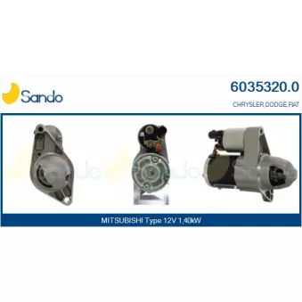 SANDO 6035320.0 - Démarreur