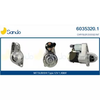 Démarreur SANDO OEM 68084005AA