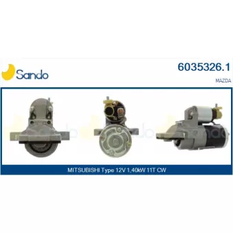 Démarreur SANDO OEM M0T36871AM