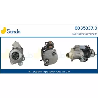 SANDO 6035337.0 - Démarreur