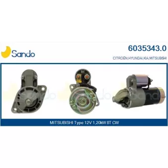 SANDO 6035343.0 - Démarreur