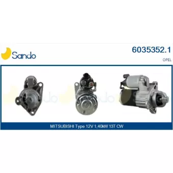 SANDO 6035352.1 - Démarreur