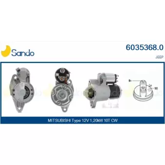 Démarreur SANDO OEM M000T31572ZC