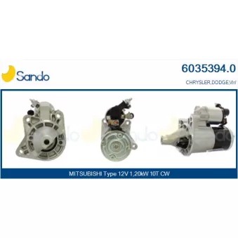 Démarreur SANDO 6035394.0