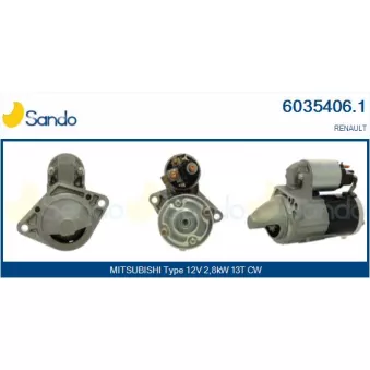 SANDO 6035406.1 - Démarreur