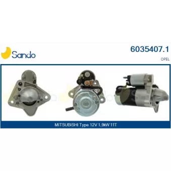 Démarreur SANDO 6035407.1