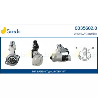 Démarreur SANDO OEM M003T56181